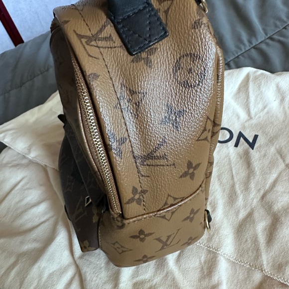 Louis Vuitton reverse monogram mini Palm Springs backpack - Picture 4 of 16